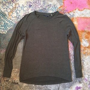 Brandy Melville olive long sleeve shirt
